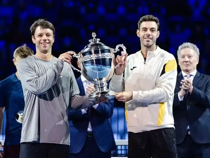 Horacio Zeballos y Marcel Granollers.