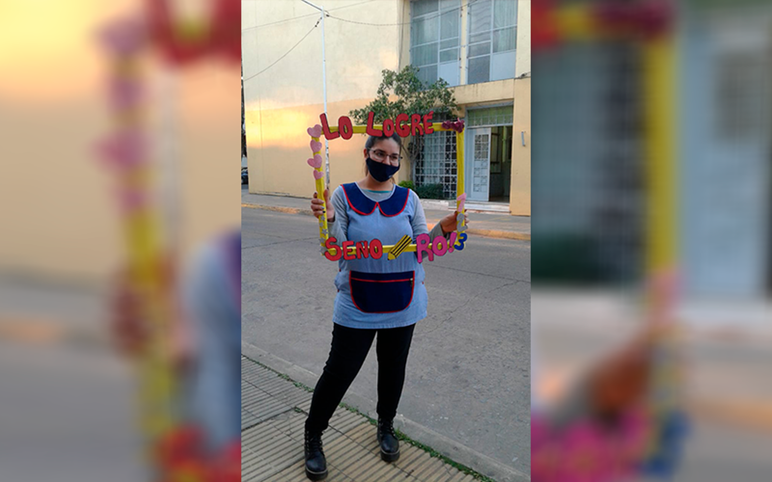 Rocío Guilmen es maestra jardinera