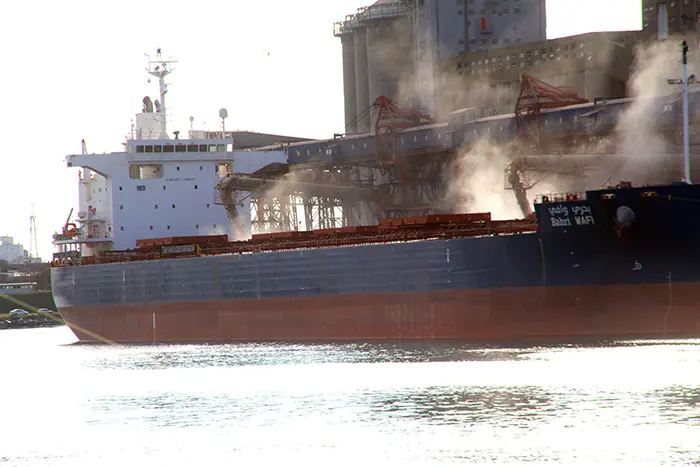 Desde el Consorcio del Puerto se aseguró que el elevador de granos va a seguir funcionando