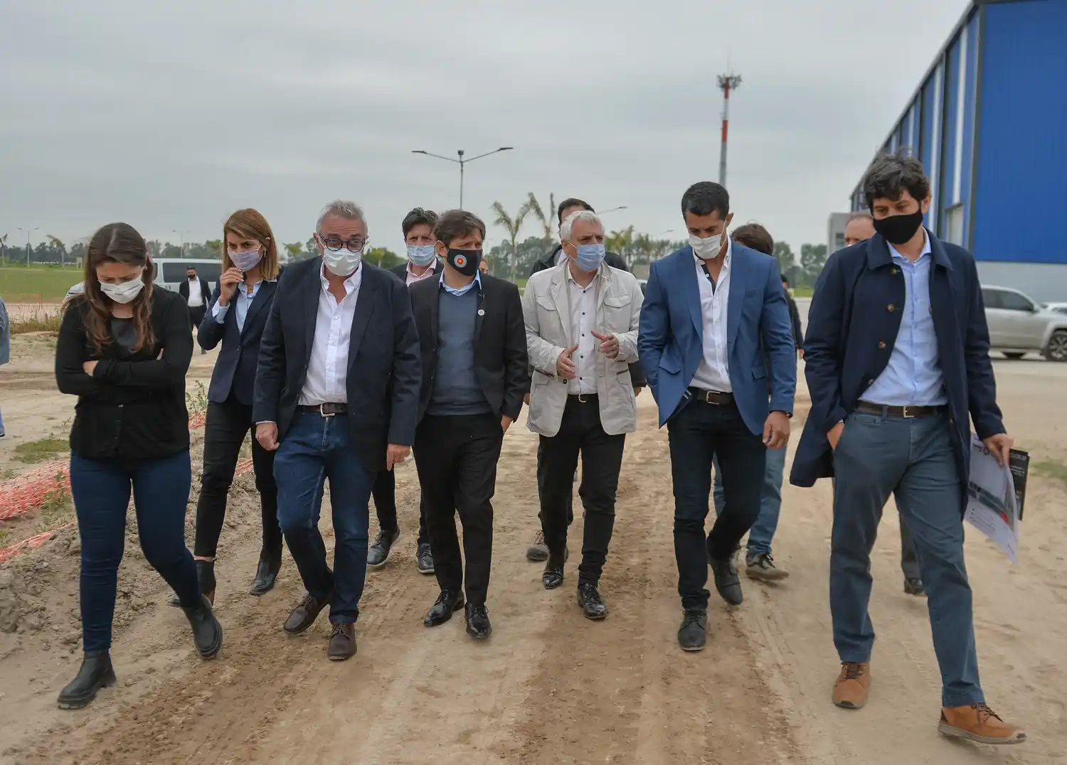 "Tigre generó un entorno favorable para la instalación de empresas", dijo Kicillof en Parque Industrial Norlog