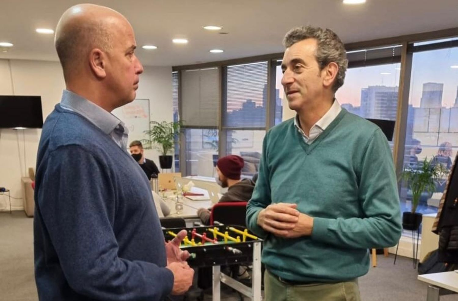 Horacio Taccone se reunió con Florencio Randazzo