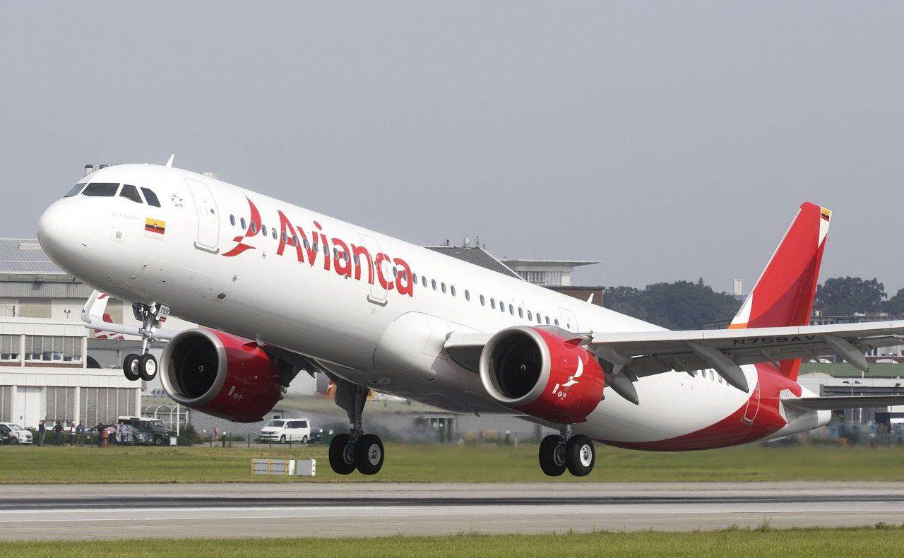 Avianca recibió el primer A321neo en Latinoamérica