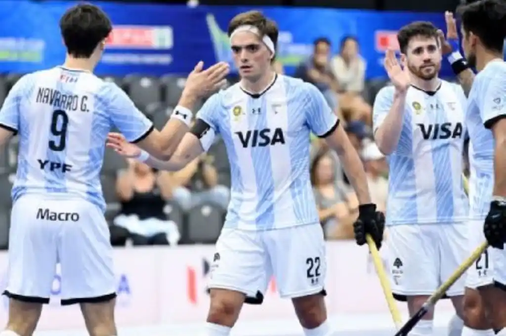 Mundial de hockey indoor: Argentina empató con República Checa