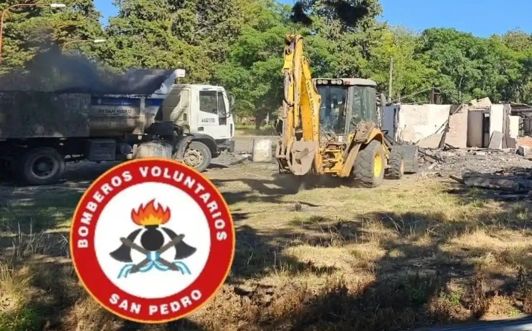 En un comunicado la Bomberos agradeció el respaldo por la obra del Destacamento de Río Tala.