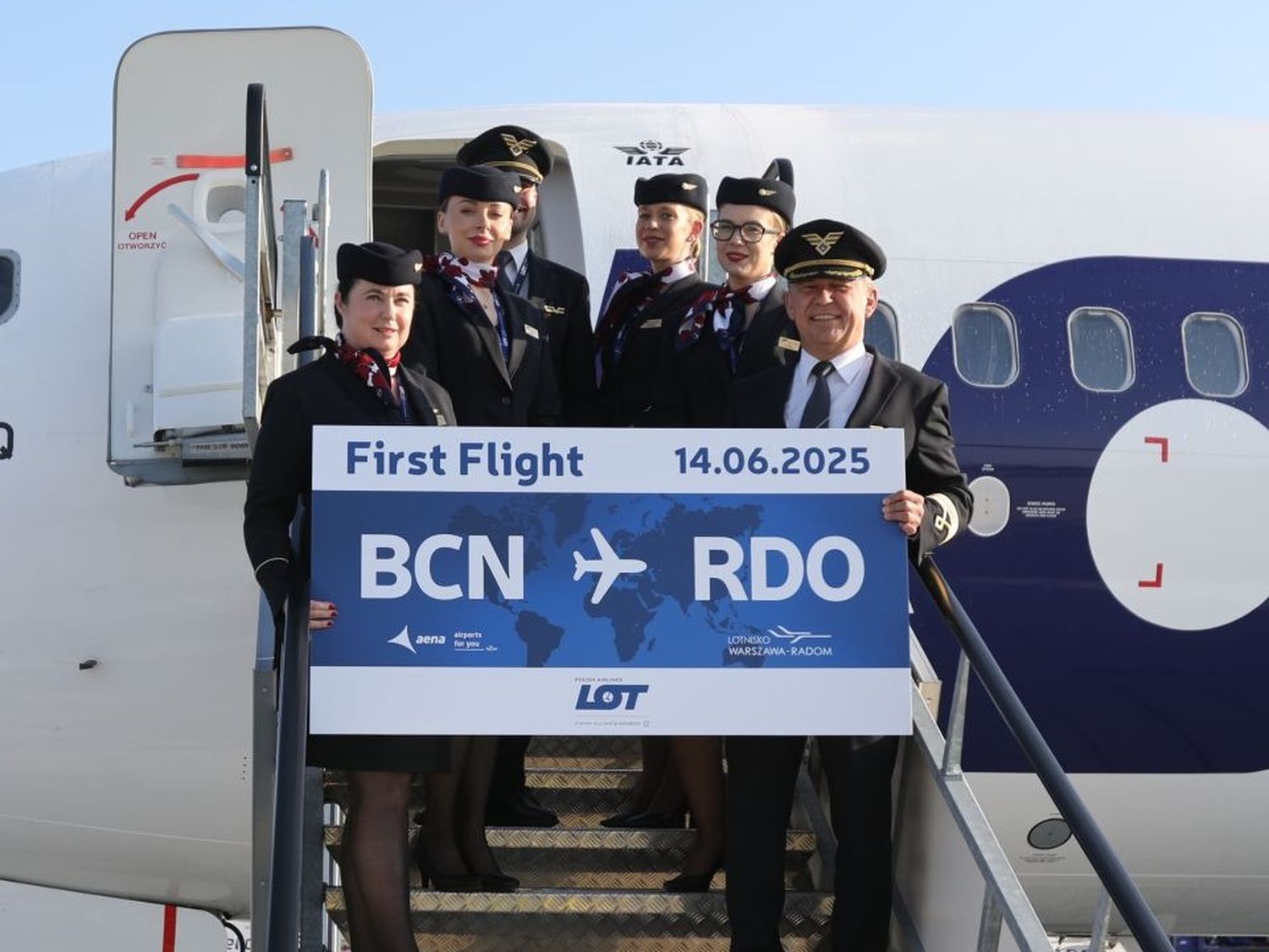 LOT Polish Airlines inaugura una nueva ruta a Barcelona