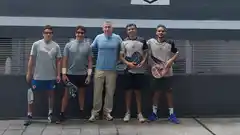 Paleta : gran actuación de los "hernamos Burruchaga "