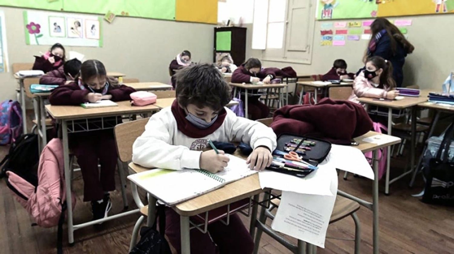 Utilización de barbijos en las escuelas