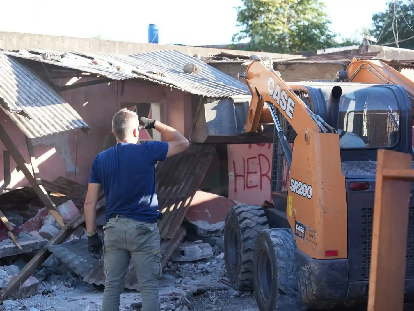 El operativo fue supervisado por funcionarios del ministerio de Justicia y Seguridad.