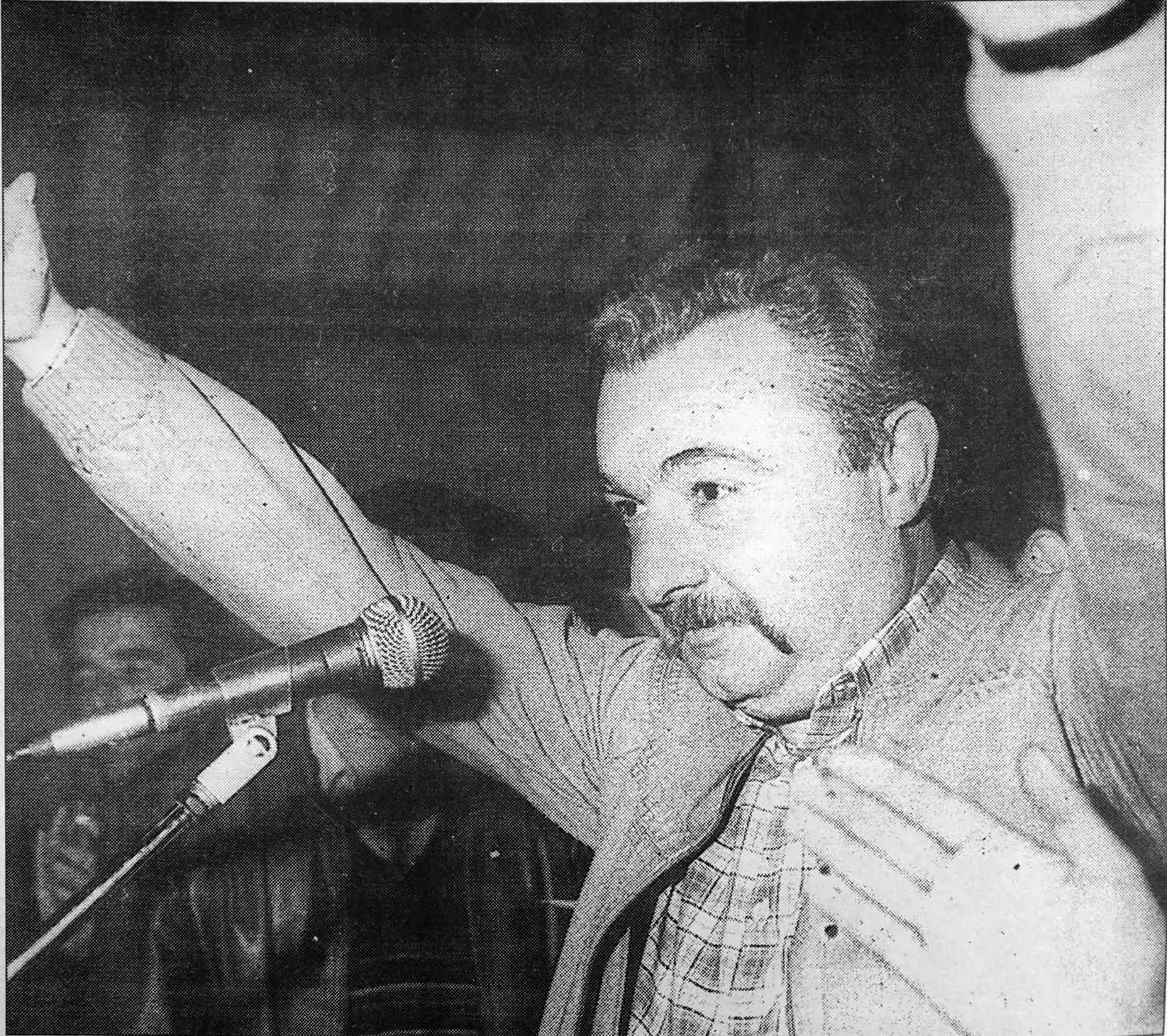 Domingo Taraborelli. El primer jefe comunal de la era democrática actual