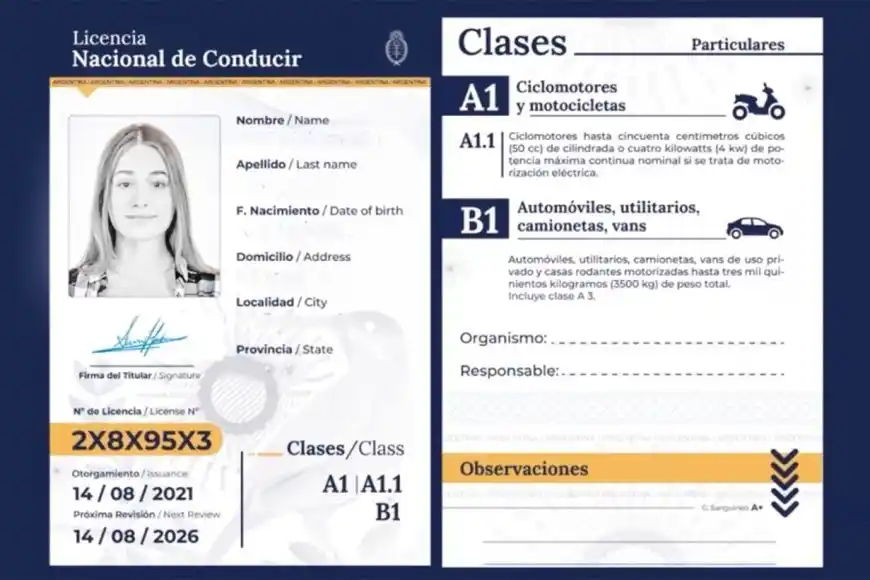 Ya rigen las nuevas disposiciones para renovar licencias profesionales en Entre Ríos