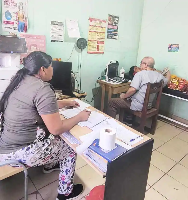 Operativo de atenciones y controles se realizaron 
en las comunidades Lote 8 y María Cristina