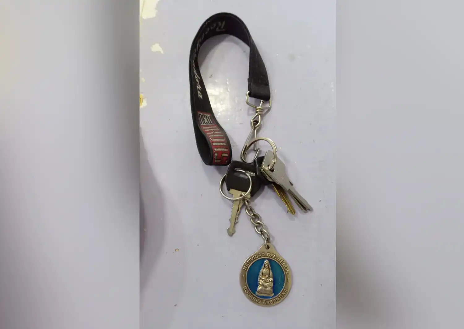 Llaves encontradas en la vía pública