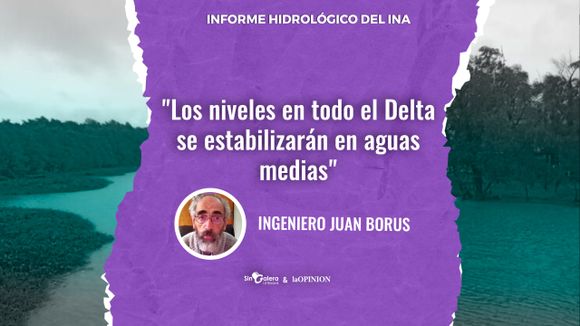 Creciente: informe del INA señala que el río “se estabilizará en aguas medias” en el Delta