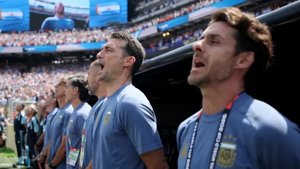 Scaloni después de la final: "Tengo un agradecimiento eterno a estos chicos. Dimos todo"