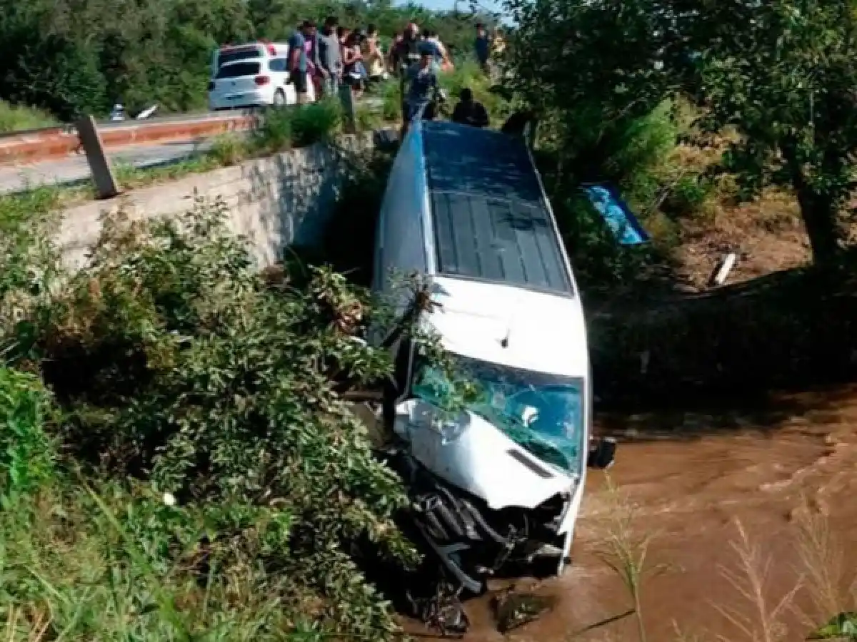 Se accidentaron asistentes de Damián Córdoba en Tucumán