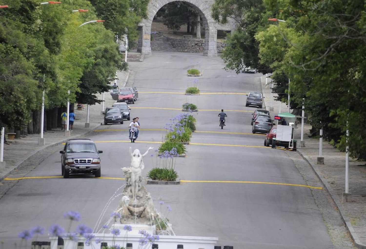 Por la realización de AcercArte se cortó el tránsito en la Diagonal Illia