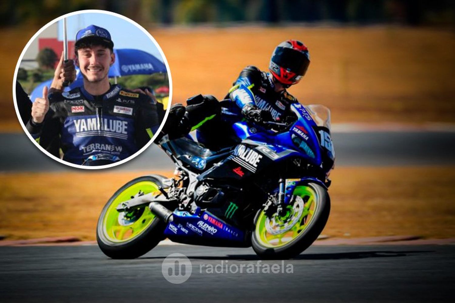 Anda en moto desde los 3 años y Yamaha lo convocó para competir: "Sería un sueño correr en España"