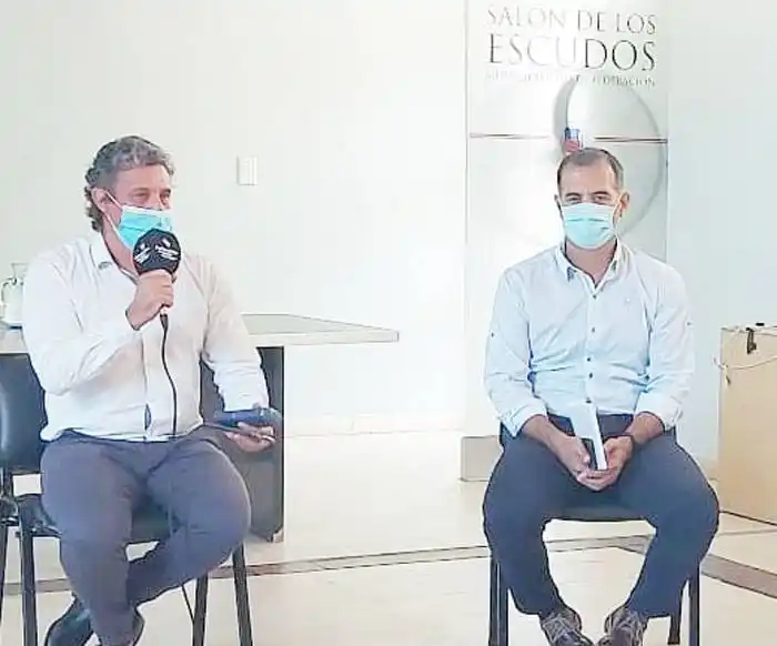 El intendente Bravo en reunión ambiental por las aguas del Lago