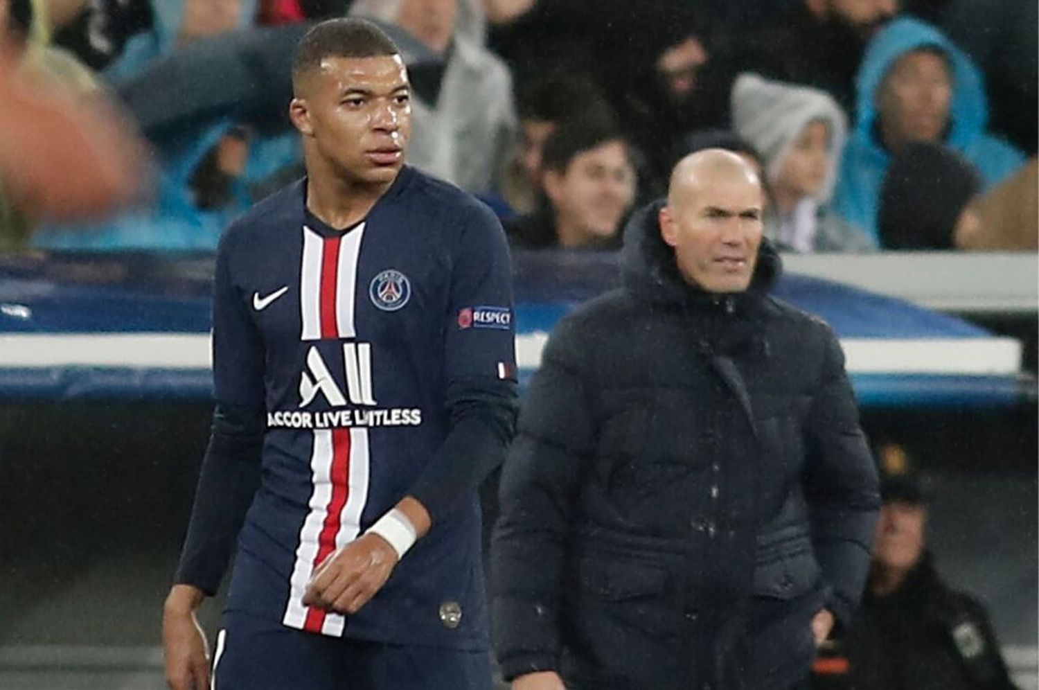 Escándalo en Francia: Mbappé apuntó contra el presidente de la Federación del Fútbol y defendió con todo a Zidane