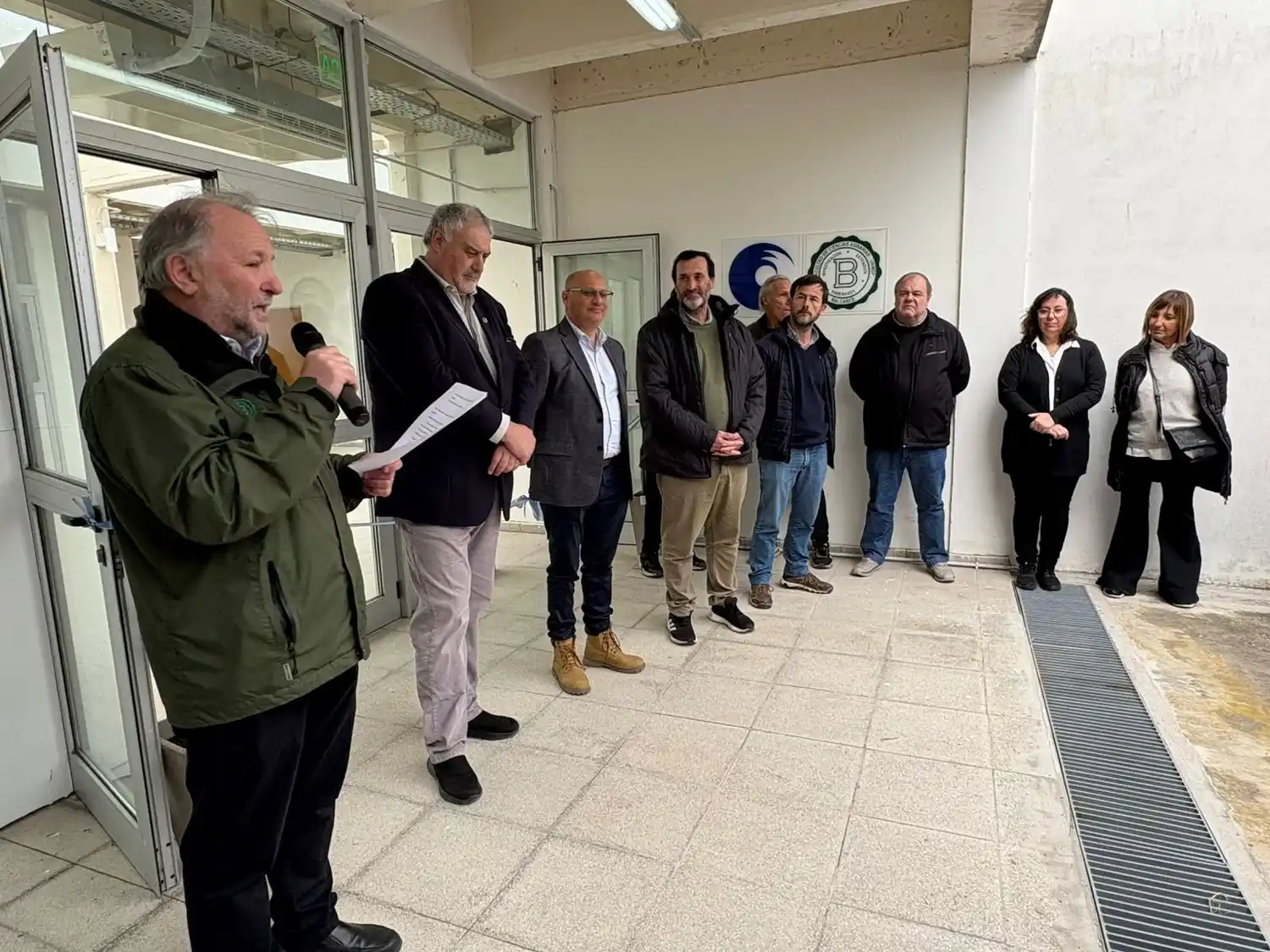 El acto contó con la participación del intendente de Balcarce, Esteban Reino, entre otras autoridades de la casa de altos estudios.