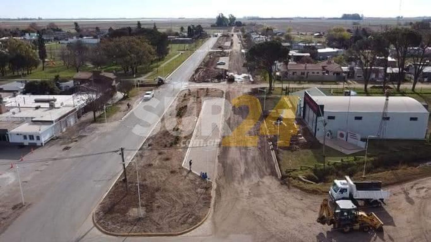 María Teresa avanza con amplio frente de obras