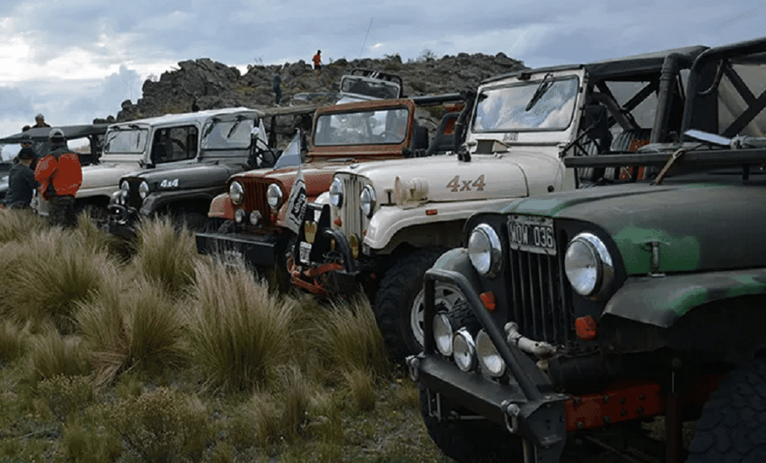 XIV Encuentro nacional Jeep en Victoria