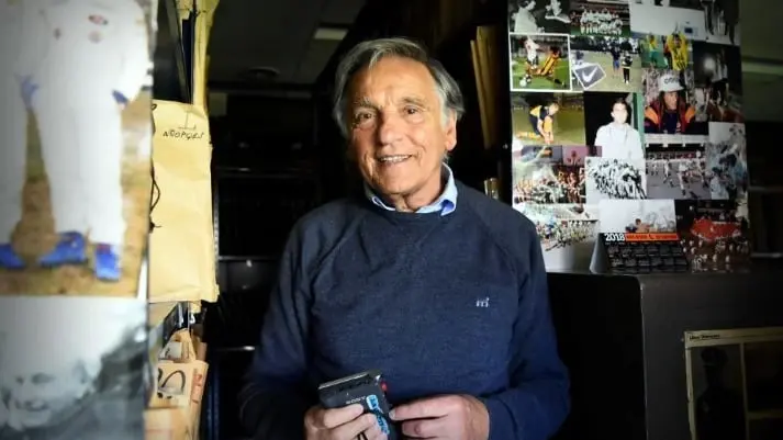 Vicente "Cholo" Ciano, todo un faro para el periodismo marplatense.