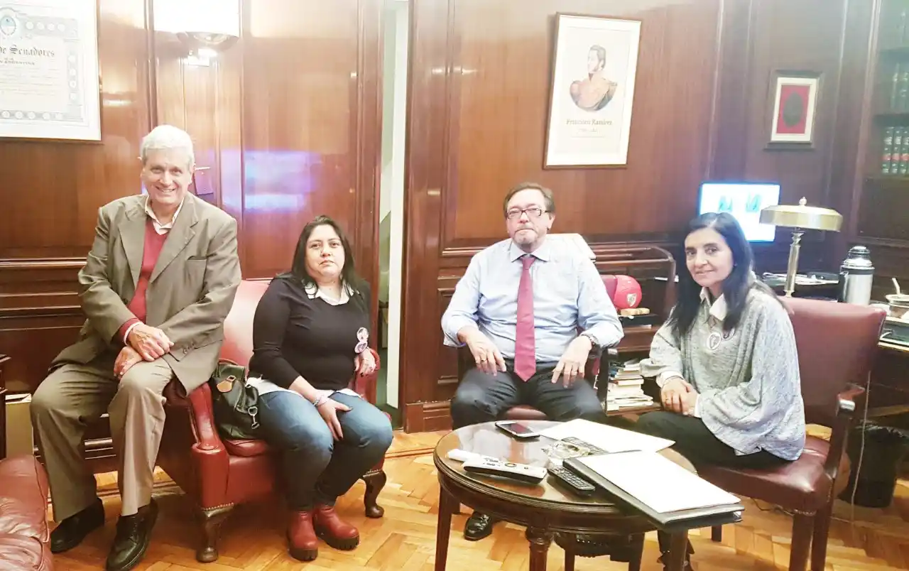 Guastavino recibió a la titular de la ONG Madres del Dolor