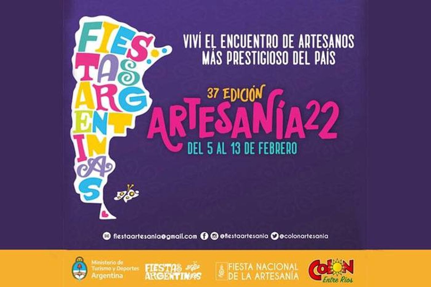 El encuentro nacional de la  Artesanía ofrecerá una  diversa grilla artística