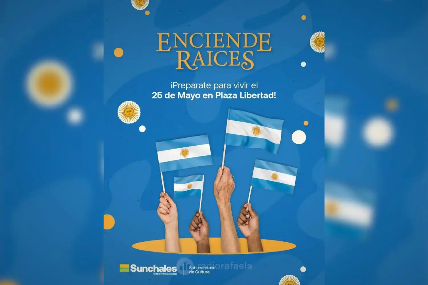 Una localidad de la región vecina apuesta por un 25 de Mayo diferente para toda la familia