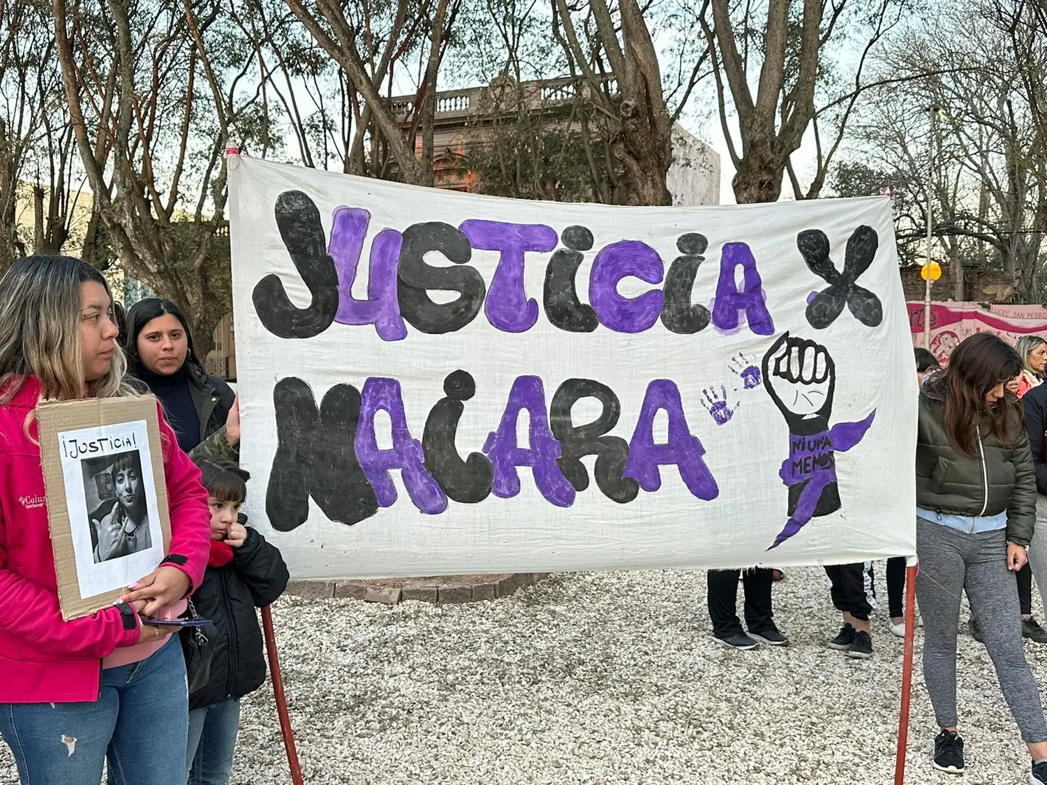El reclamo de justicia por Naiara Durán.