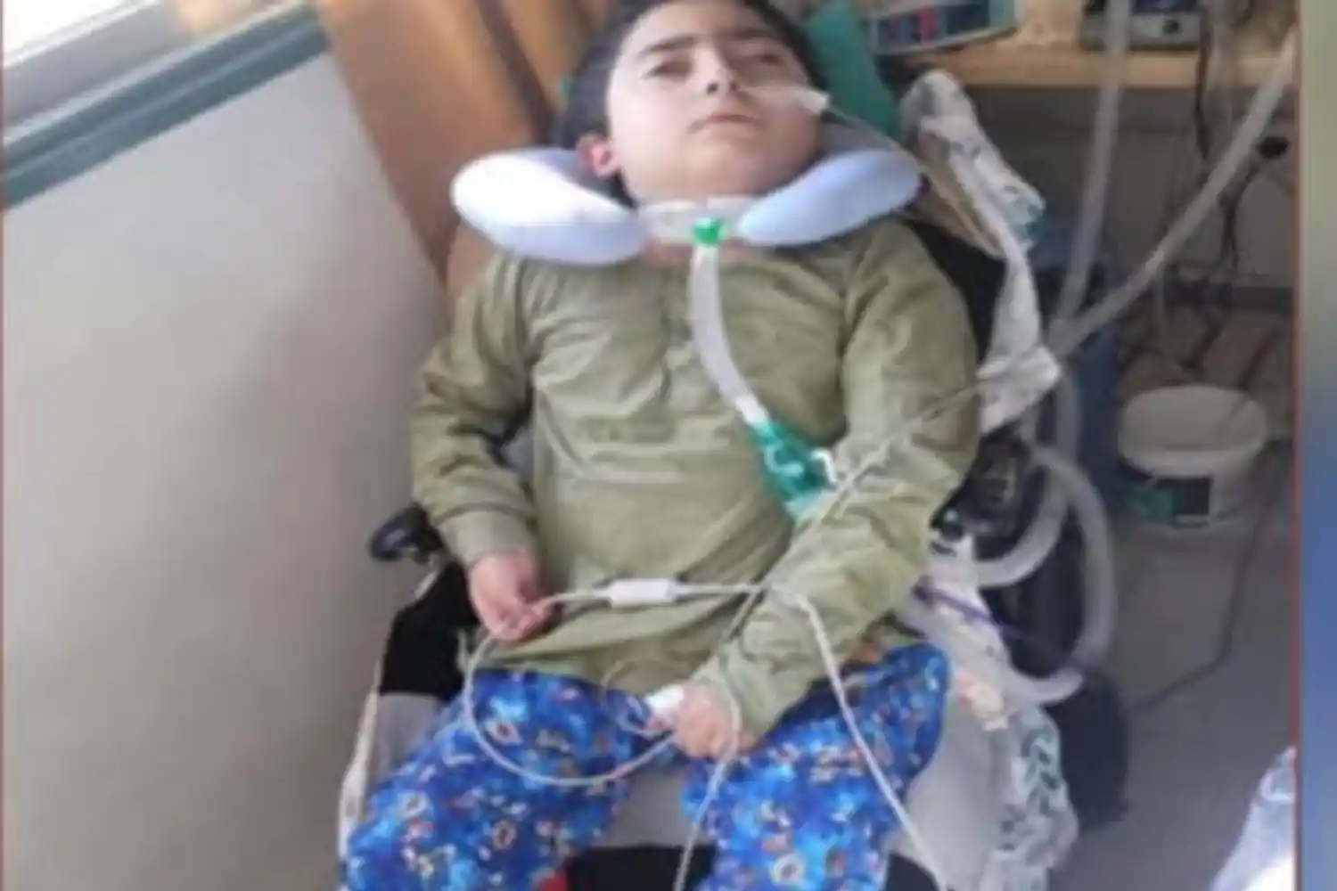 Benjamín tiene 9 años, lucha contra una cardiopatía y las secuelas de un ACV.