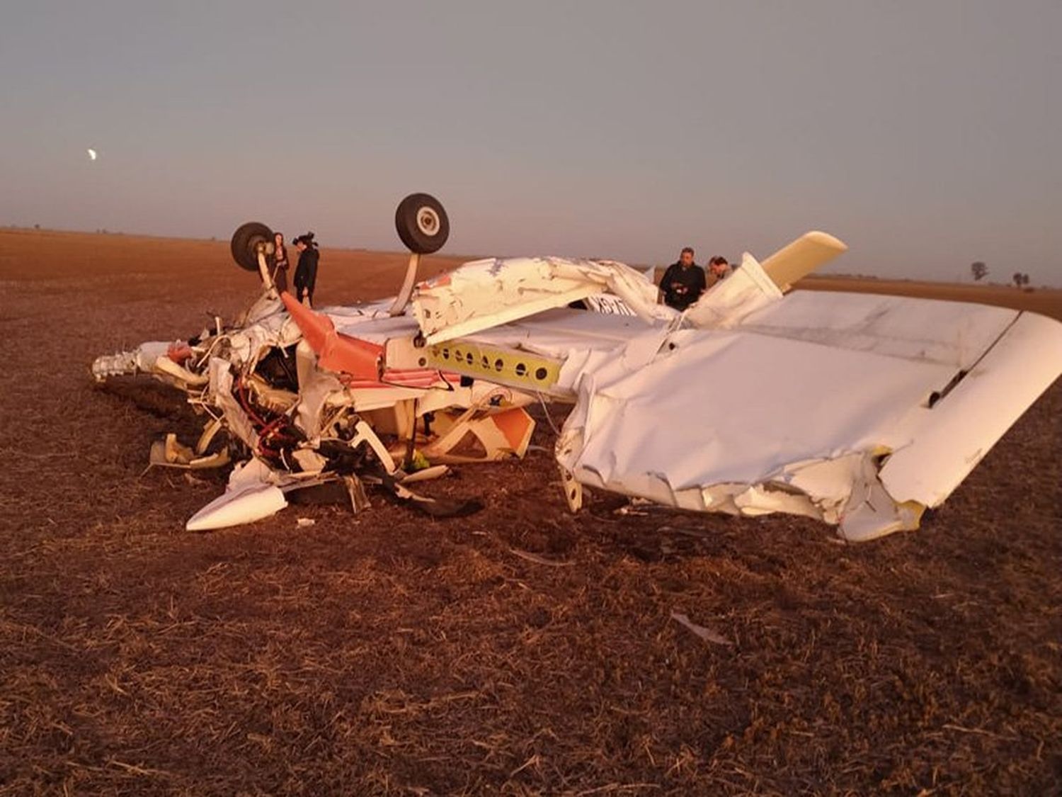 Cayó una avioneta en Carcarañá