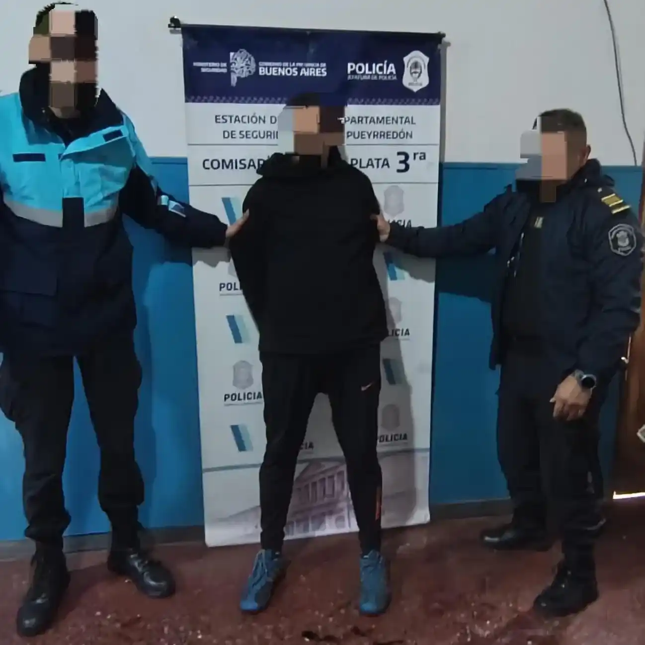 El procedimiento se inició a partir de un llamado al 911.