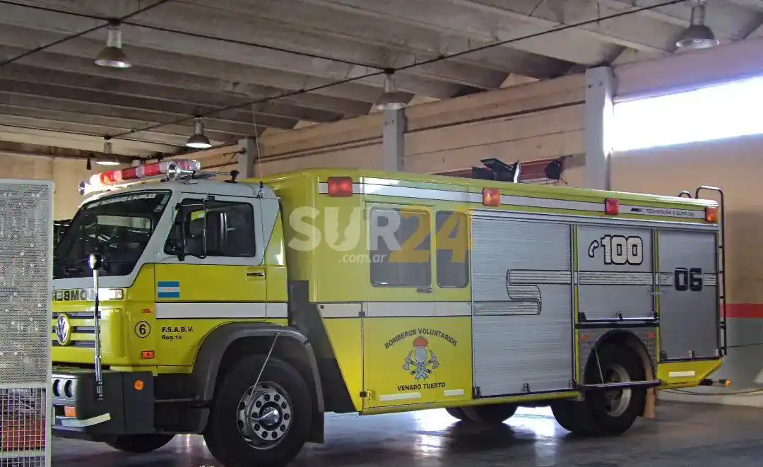 Mañana húmeda y accidentada en Venado Tuerto