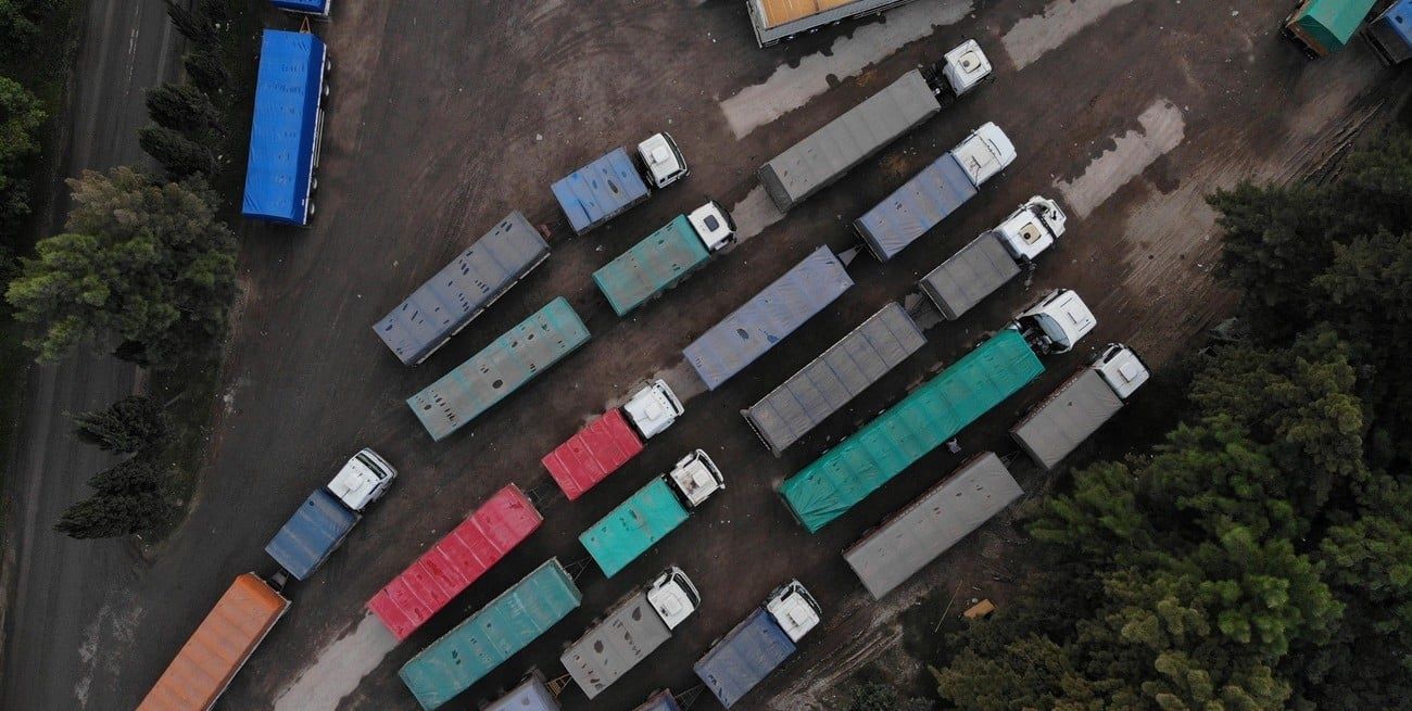 El volumen transportado en la campaña 2024/25 espera totalizar 94,6 millones de toneladas. Foto: Marcelo Manera
