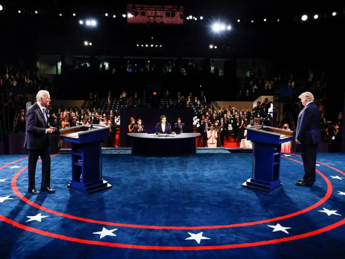 Trump y Biden debatieron por última vez antes de las elecciones presidenciales en Estados Unidoso