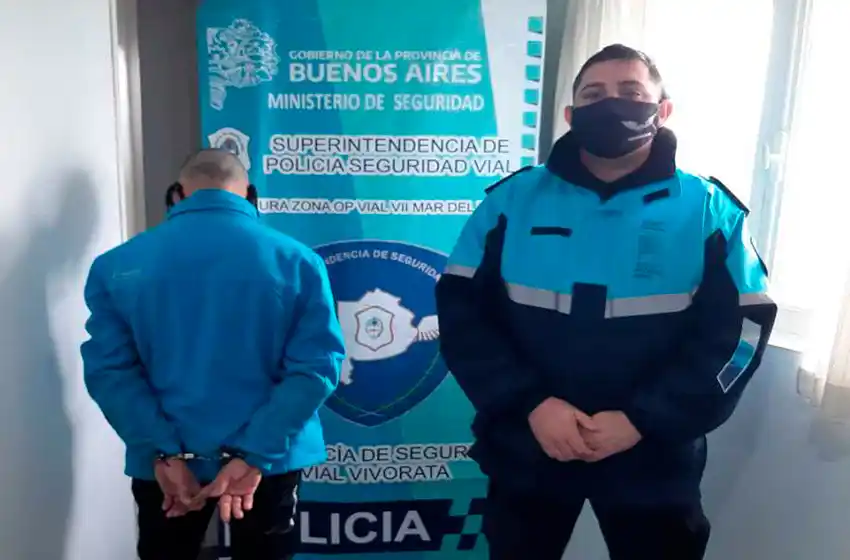 Atrapan en la ruta 2 a un hombre que era buscado por la Justicia desde el 2016