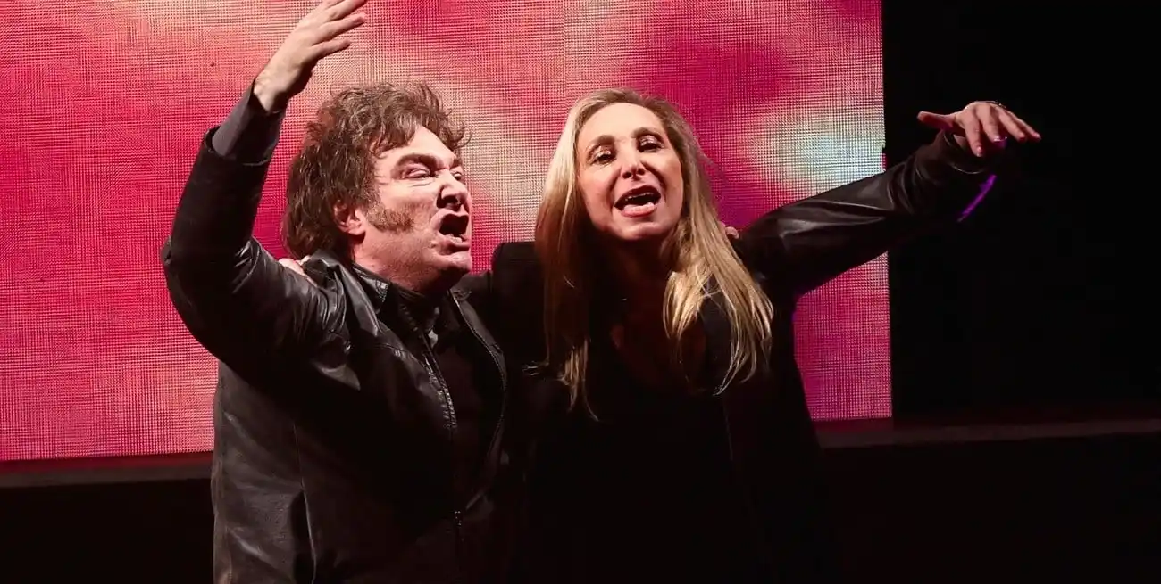 Javier y Karina Milei, La Libertad Avanza en el poder. ¿Una formidable maquinaria de picar carne? Foto: REUTERS