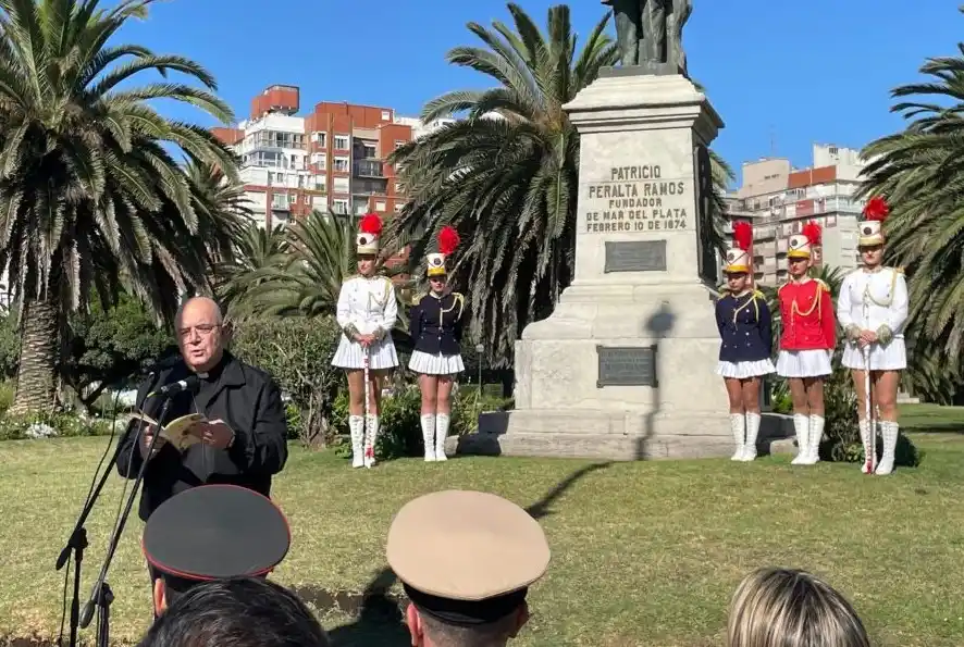 Giobando recordó que es el tercer año consecutivo que acompaña esta celebración.