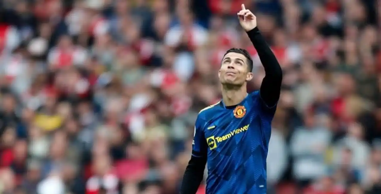 Cristiano Ronaldo marcó un gol y se lo dedicó a su hijo fallecido