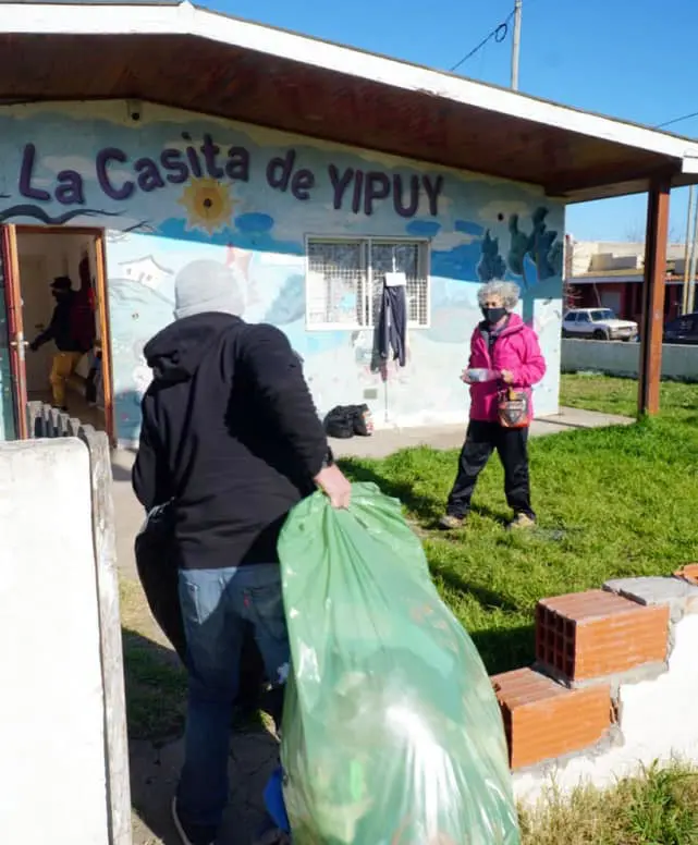 Actitud solidaria: comenzó el reparto