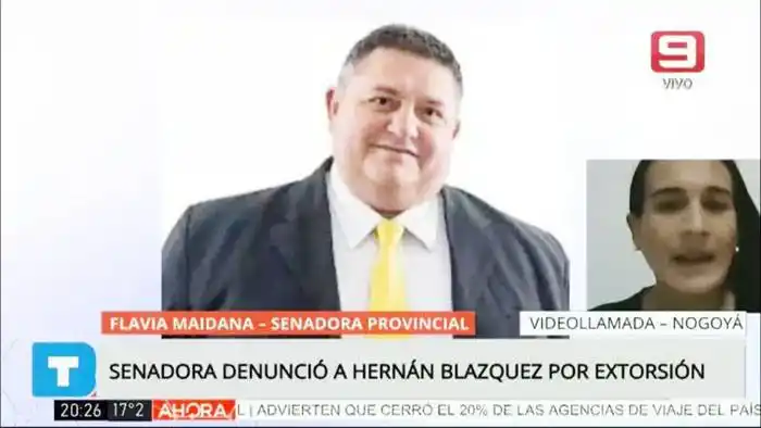 Senadora denunció a militante del PRO por amenazas y extorsión