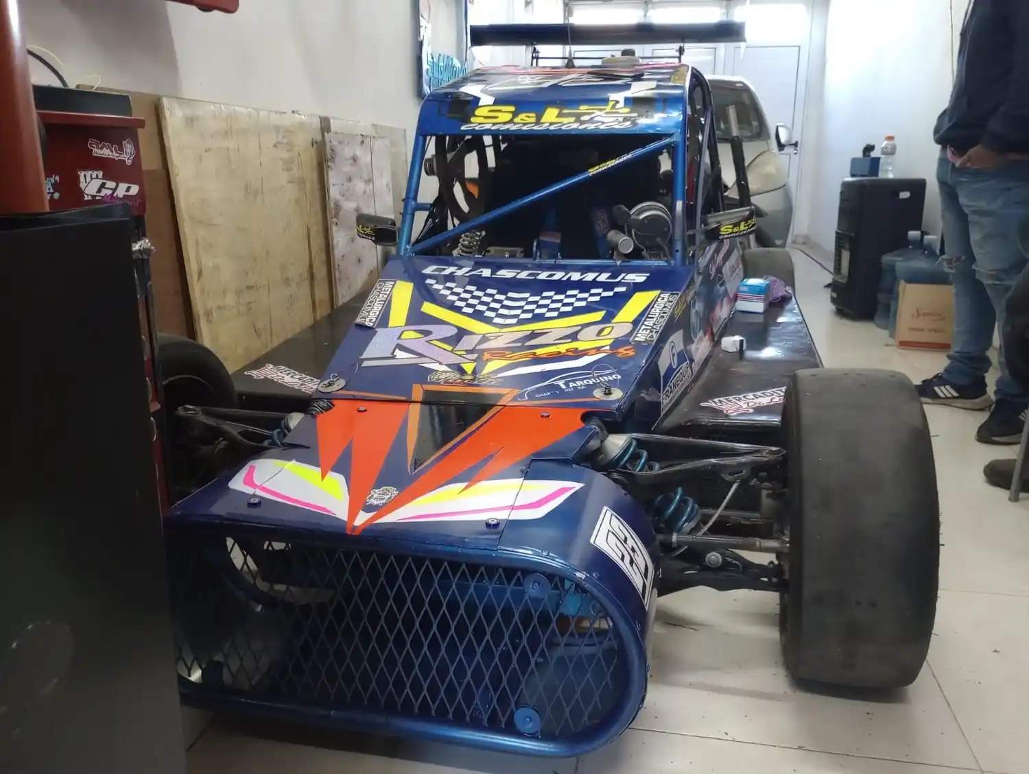 Sebastián Canggianelli optimiza su Speed Car de cara a la próxima competencia en General Belgrano