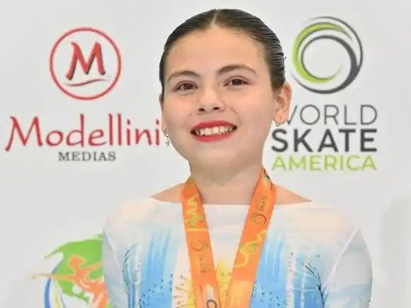 Federica Larrea representará a Villaguay en dos competencias nacionales de patín artístico