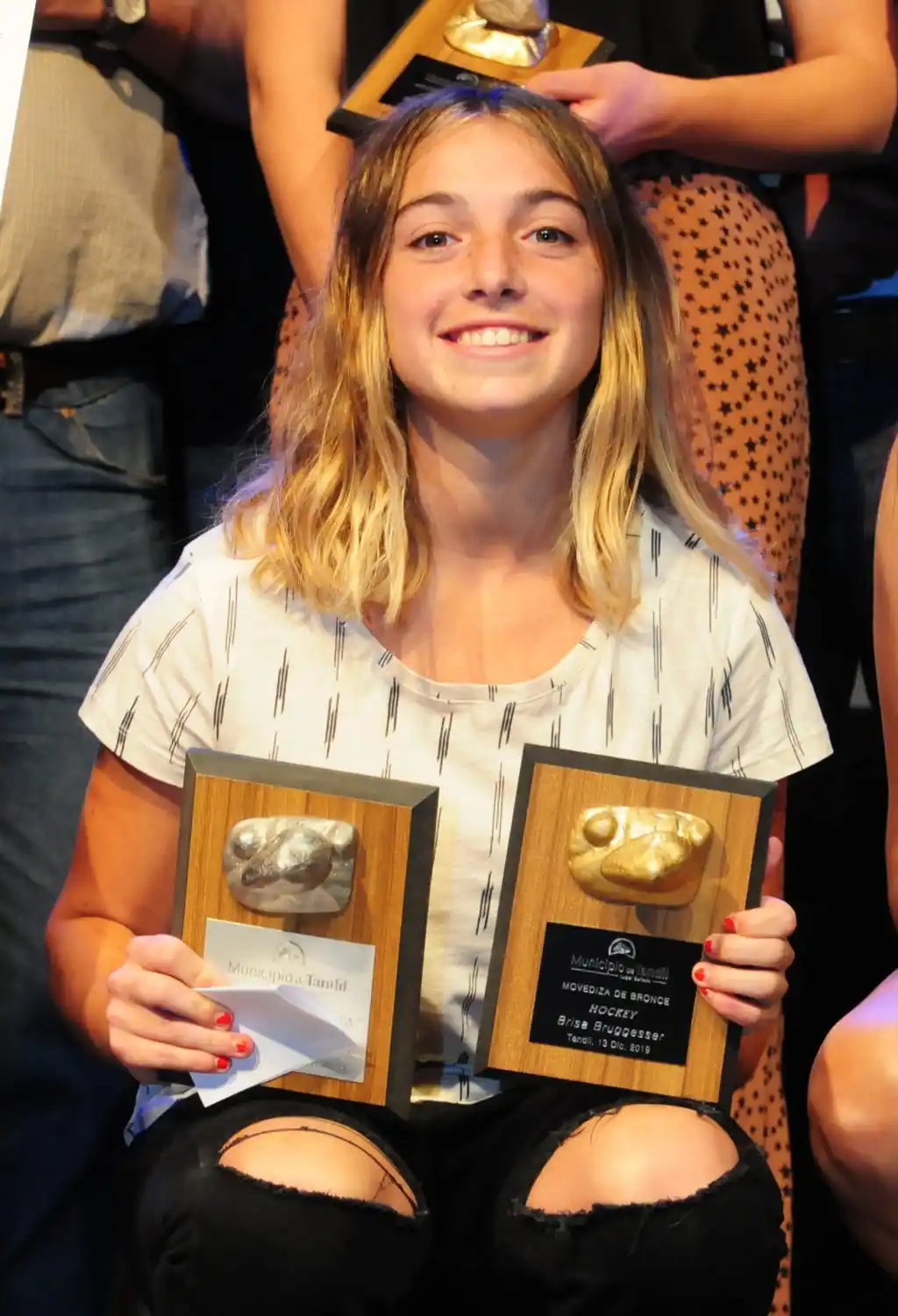 Brisa Bruggesser recibió el Movediza de plata