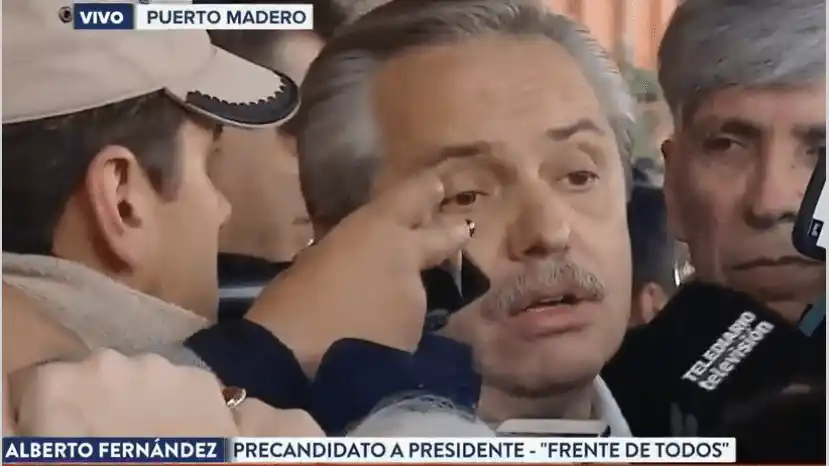 Votó Alberto Fernandez:”Estoy seguro que la gente nos va a acompañar”