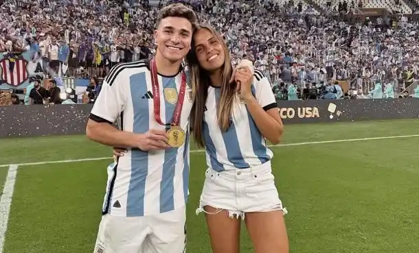 La causa por la que la novia de Julián Álvarez odia a la China Suárez