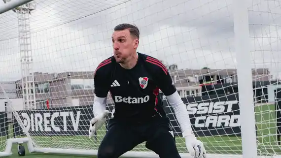 Franco Armani, el nuevo dueño absoluto de la cinta en el River de Gallardo