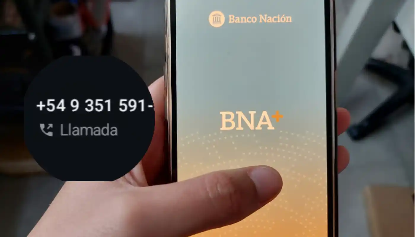Los estafadores llamaron a la víctima por WhatsApp.